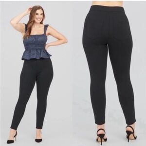 SPANX The Perfect Black Ponte Ankle Pant 
Size XL Style 20202R
